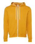BELLA + CANVAS Unisex Sponge Fleece Full-Zip Hoodie Sweatshirt 3739