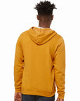 BELLA + CANVAS Unisex Sponge Fleece Full-Zip Hoodie Sweatshirt 3739