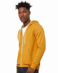 BELLA + CANVAS Unisex Sponge Fleece Full-Zip Hoodie Sweatshirt 3739