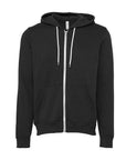 BELLA + CANVAS Unisex Sponge Fleece Full-Zip Hoodie Sweatshirt 3739