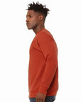 BELLA + CANVAS Unisex Sponge Fleece Raglan Crewneck Sweatshirt 3901