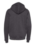 BELLA + CANVAS Youth Sponge Fleece Full-Zip Hoodie Sweatshirt 3739Y