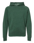 Independent Trading Co. Youth Lightweight Special Blend Raglan Hooded Sweatshirt PRM15YSB