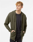 Independent Trading Co. Unisex Midweight Full-Zip Hooded Sweatshirt SS4500Z