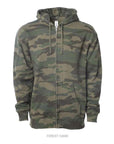 Independent Trading Co. Unisex Midweight Full-Zip Hooded Sweatshirt SS4500Z