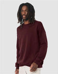 BELLA + CANVAS Unisex Sponge Fleece Drop Shoulder Crewneck Sweatshirt 3945