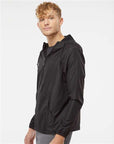 Independent Trading Co. Unisex Lightweight Quarter-Zip Windbreaker Pullover Jacket EXP54LWP
