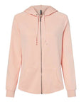 Independent Trading Co. Women's California Wave Wash Full-Zip Hooded Sweatshirt PRM2500Z