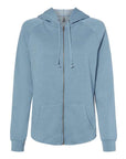 Independent Trading Co. Women's California Wave Wash Full-Zip Hooded Sweatshirt PRM2500Z