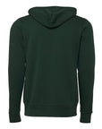 BELLA + CANVAS Unisex Sponge Fleece Full-Zip Hoodie Sweatshirt 3739