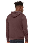 BELLA + CANVAS Unisex Sponge Fleece Full-Zip Hoodie Sweatshirt 3739
