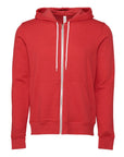 BELLA + CANVAS Unisex Sponge Fleece Full-Zip Hoodie Sweatshirt 3739
