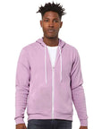 BELLA + CANVAS Unisex Sponge Fleece Full-Zip Hoodie Sweatshirt 3739