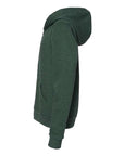 BELLA + CANVAS Youth Sponge Fleece Full-Zip Hoodie Sweatshirt 3739Y