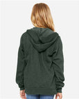 BELLA + CANVAS Youth Sponge Fleece Full-Zip Hoodie Sweatshirt 3739Y