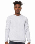 BELLA + CANVAS Unisex Sponge Fleece Raglan Crewneck Sweatshirt 3901