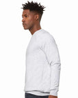 BELLA + CANVAS Unisex Sponge Fleece Raglan Crewneck Sweatshirt 3901