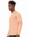 BELLA + CANVAS Unisex Sponge Fleece Raglan Crewneck Sweatshirt 3901