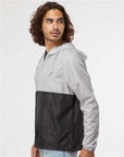 Independent Trading Co. Unisex Lightweight Quarter-Zip Windbreaker Pullover Jacket EXP54LWP
