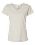 LAT Women's Fine Jersey V-Neck Tee 3507