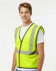 Kishigo Unisex Hook-and-Loop Mesh Vest 1571-1572