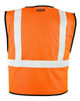 Kishigo Unisex Hook-and-Loop Mesh Vest 1571-1572