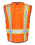Kishigo Unisex 6 Pocket Contrast Class 2 Vest 1580-1581