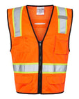 Kishigo Unisex 6 Pocket Contrast Class 2 Vest 1580-1581
