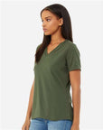 BELLA + CANVAS Women’s Relaxed Jersey V-Neck Tee 6405