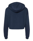 BELLA + CANVAS Women's Crop Fleece Hoodie Sweatshirt 7502