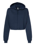 BELLA + CANVAS Women's Crop Fleece Hoodie Sweatshirt 7502