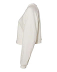 BELLA + CANVAS Women's Crop Raglan Crewneck Sweatshirt 7505