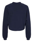 BELLA + CANVAS Women's Crop Raglan Crewneck Sweatshirt 7505