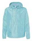 Independent Trading Co. Unisex Lightweight Quarter-Zip Windbreaker Pullover Jacket EXP54LWP