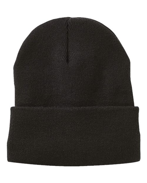 Sportsman 12" Jersey Lined Cuffed Beanie SP12JL