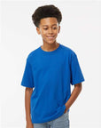 M&O Youth Gold Soft Touch T-Shirt 4850