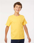 M&O Youth Gold Soft Touch T-Shirt 4850