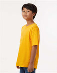 M&O Youth Gold Soft Touch T-Shirt 4850