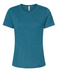 BELLA + CANVAS Women’s Relaxed Fit Heather CVC Tee 6400CVC