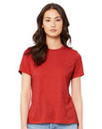 BELLA + CANVAS Women’s Relaxed Fit Heather CVC Tee 6400CVC