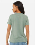 BELLA + CANVAS Women’s Relaxed Fit Heather CVC Tee 6400CVC