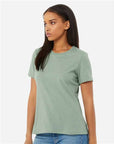 BELLA + CANVAS Women’s Relaxed Fit Heather CVC Tee 6400CVC