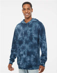 Independent Trading Co. Unisex Midweight Tie-Dyed Hooded Sweatshirt PRM4500TD