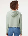 Independent Trading Co. Women’s Lightweight Crop Hooded Sweatshirt AFX64CRP