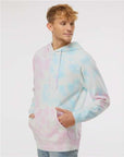 Independent Trading Co. Unisex Midweight Tie-Dyed Hooded Sweatshirt PRM4500TD