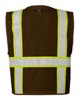 Kishigo Unisex EV Series® Enhanced Visibility Multi-Pocket Mesh Vest B100-111