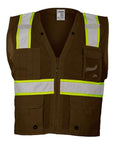 Kishigo Unisex EV Series® Enhanced Visibility Multi-Pocket Mesh Vest B100-111