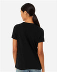 BELLA + CANVAS Women’s Relaxed Fit Heather CVC Tee 6400CVC