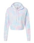 Independent Trading Co. Women’s Lightweight Crop Hooded Sweatshirt AFX64CRP