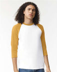 American Apparel Unisex CVC Three-Quarter Sleeve Tee 2003CVC